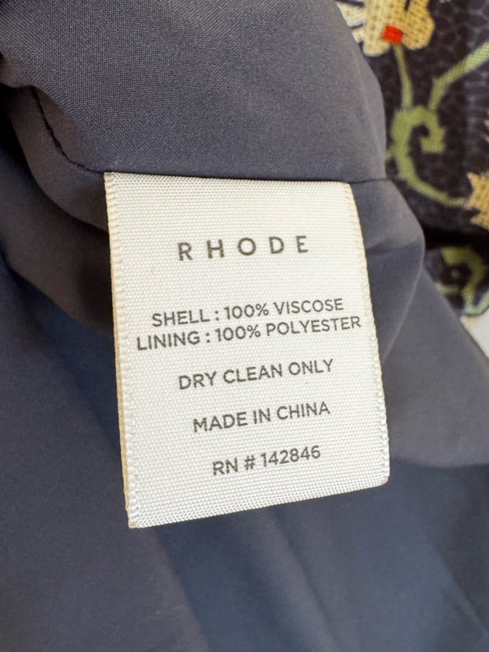 RHODE Mosaic Blossom Lulani Dress in Size 4 - Picture 8 of 10